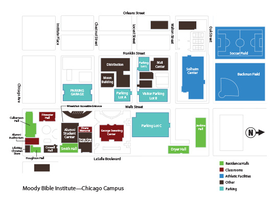 LI - Chicago Campus Map - Small